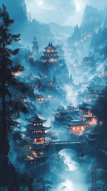 水墨山水画211