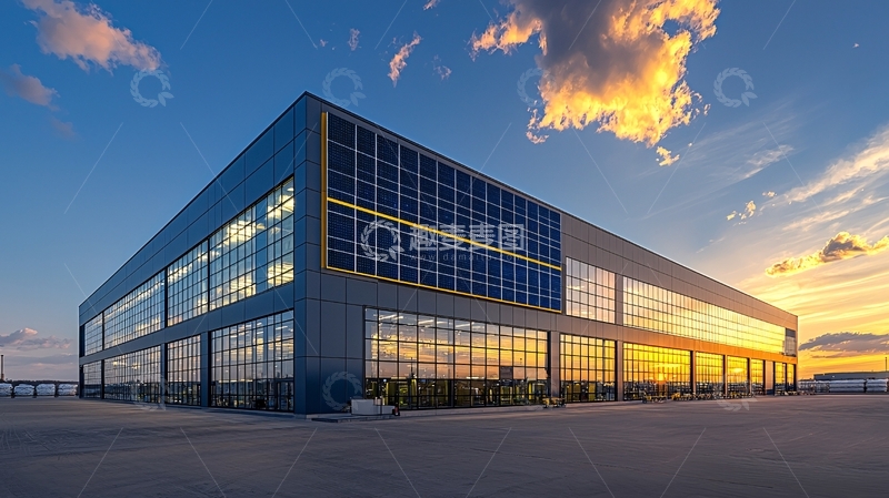 高清大图下载【趣麦麦图】现代化工业厂房