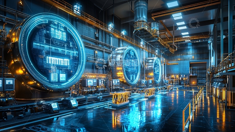 高清大图下载【趣麦麦图】未来工厂内景