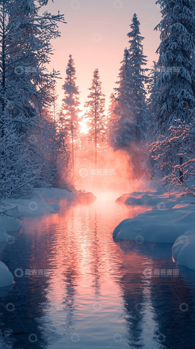 高清大图下载【趣麦麦图】雪景