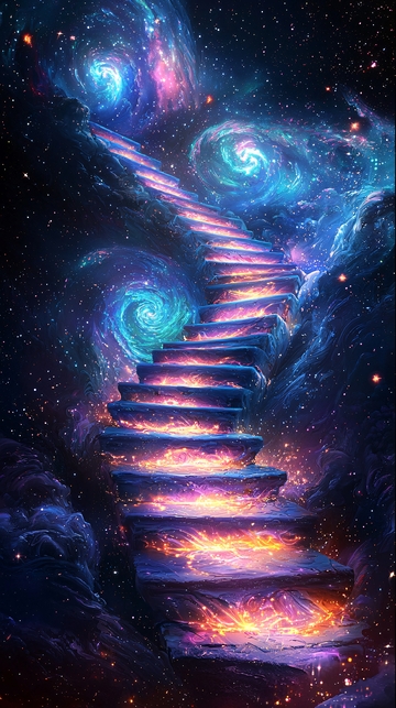 通往宇宙的星光阶梯