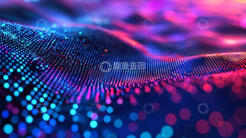 高清大图下载【趣麦麦图】抽象数据流