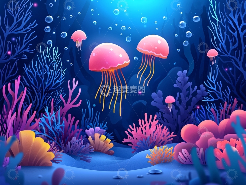 高清大图下载【趣麦麦图】海底世界高清图片