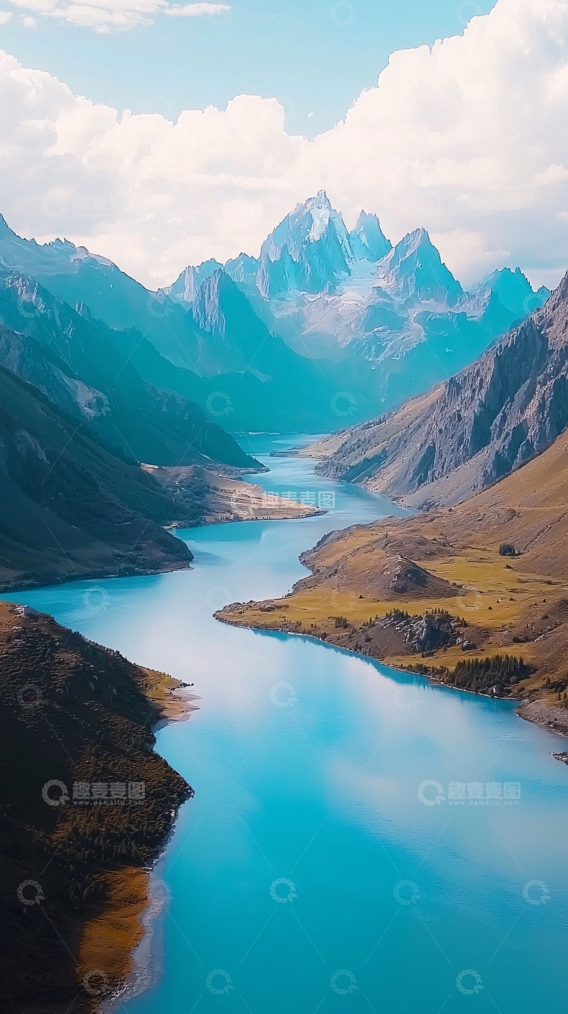 高清大图下载【趣麦麦图】山河湖泊