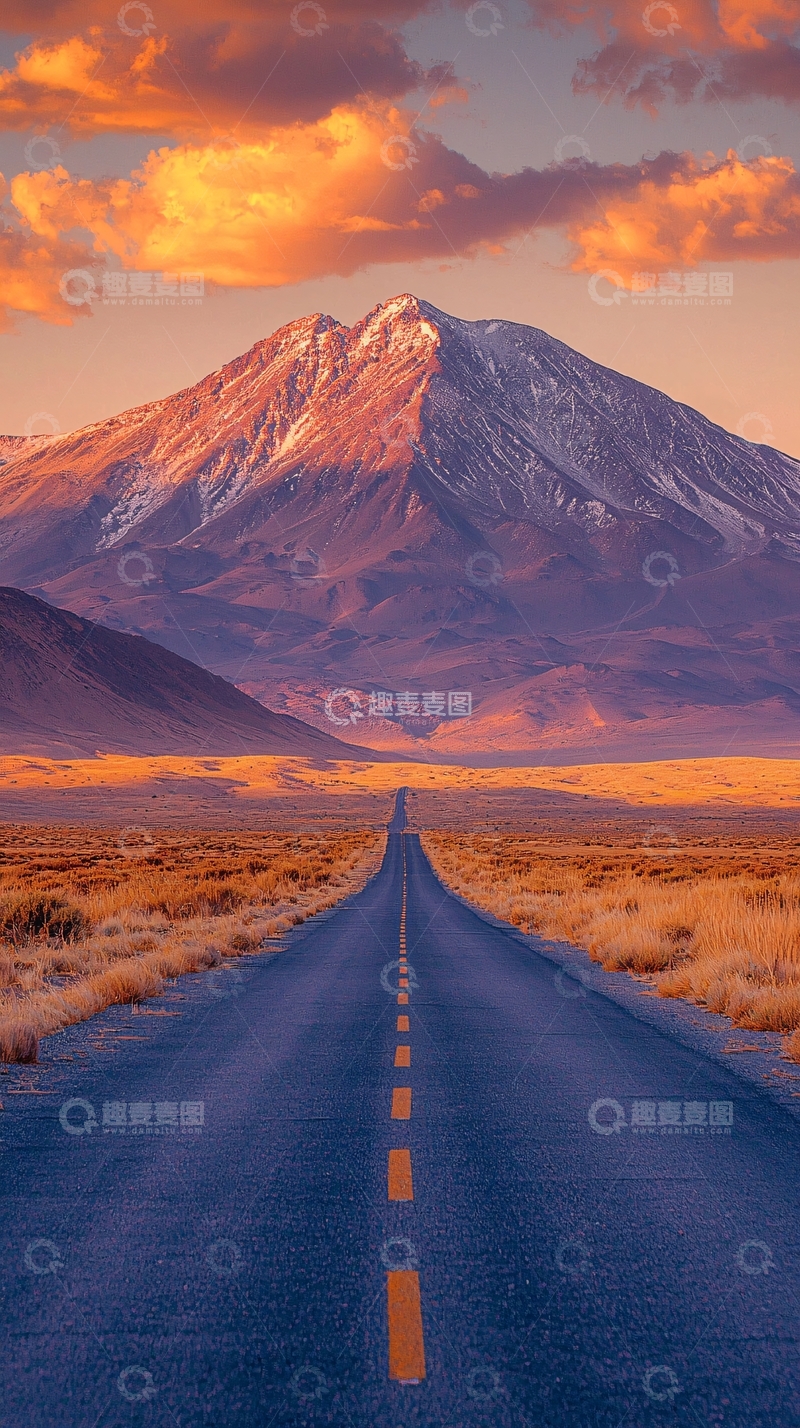 高清大图下载【趣麦麦图】夕阳西下