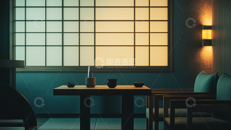 高清大图下载【趣麦麦图】日式房间