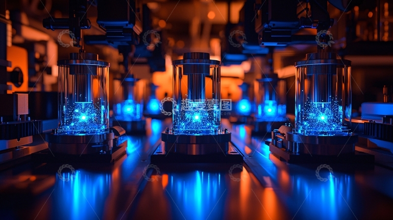 高清大图下载【趣麦麦图】自动化生产线