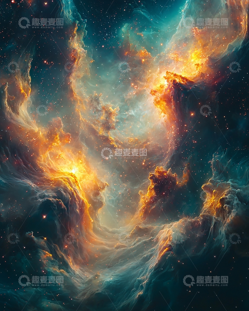 高清大图下载【趣麦麦图】宇宙星云