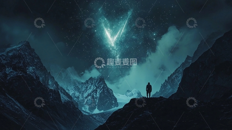 高清大图下载【趣麦麦图】极光