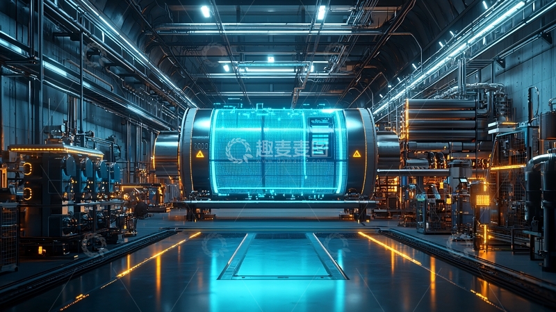 高清大图下载【趣麦麦图】未来科技工厂