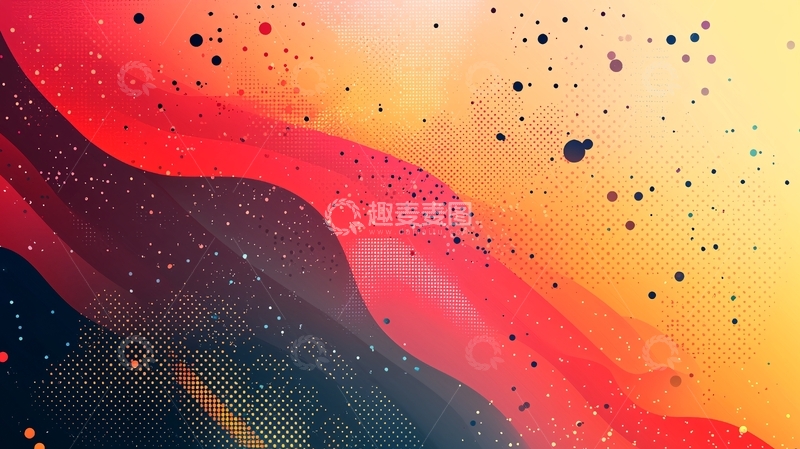 高清大图下载【趣麦麦图】抽象流体