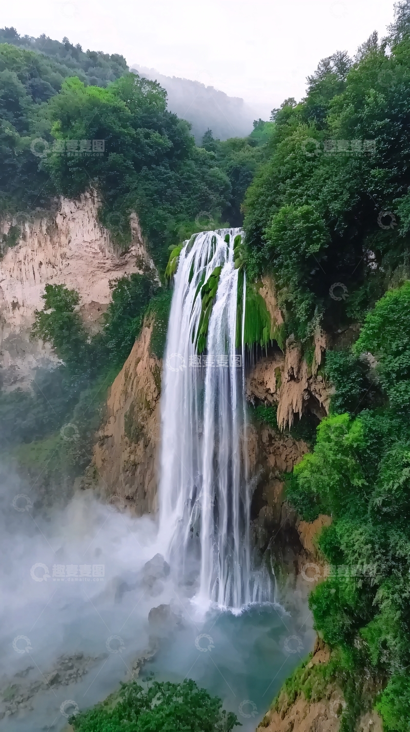 高清大图下载【趣麦麦图】瀑布21