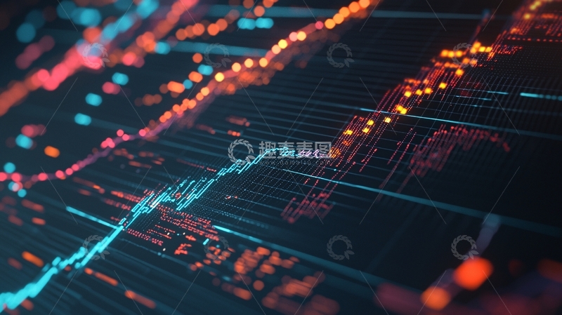 高清大图下载【趣麦麦图】抽象数据流