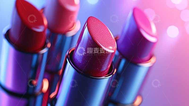 高清大图下载【趣麦麦图】口红特写