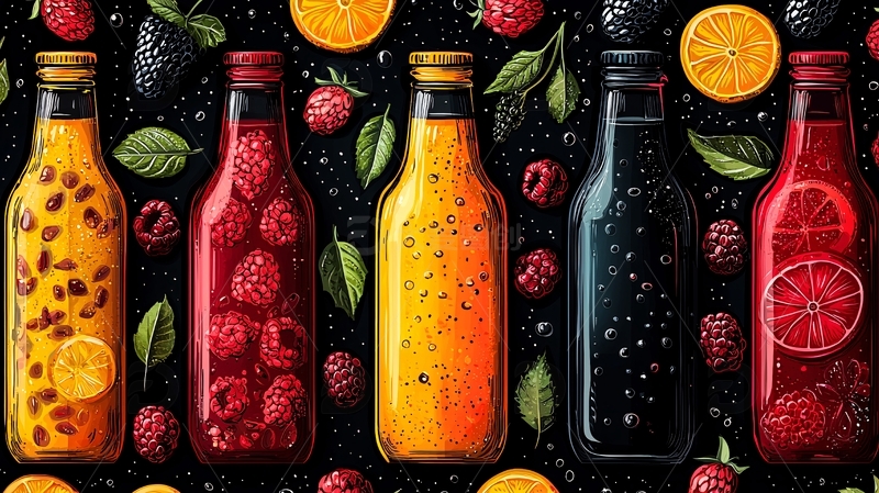 水果瓶装饮料