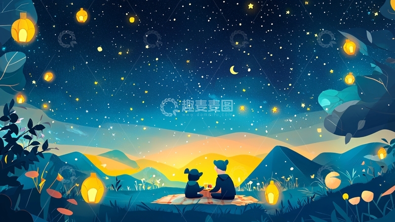 高清大图下载【趣麦麦图】星空