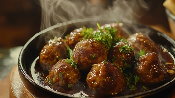 香喷喷的肉丸子