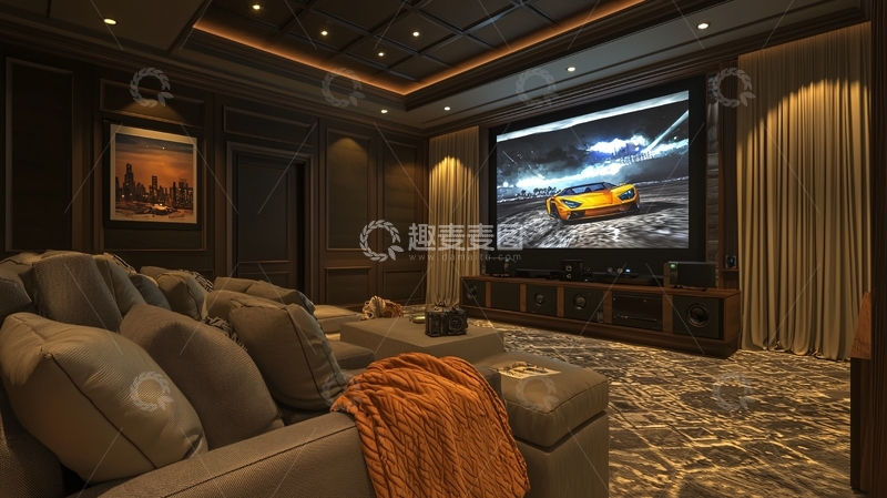 高清大图下载【趣麦麦图】高端家庭影院