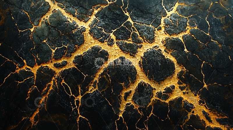 高清大图下载【趣麦麦图】黑色裂纹纹理