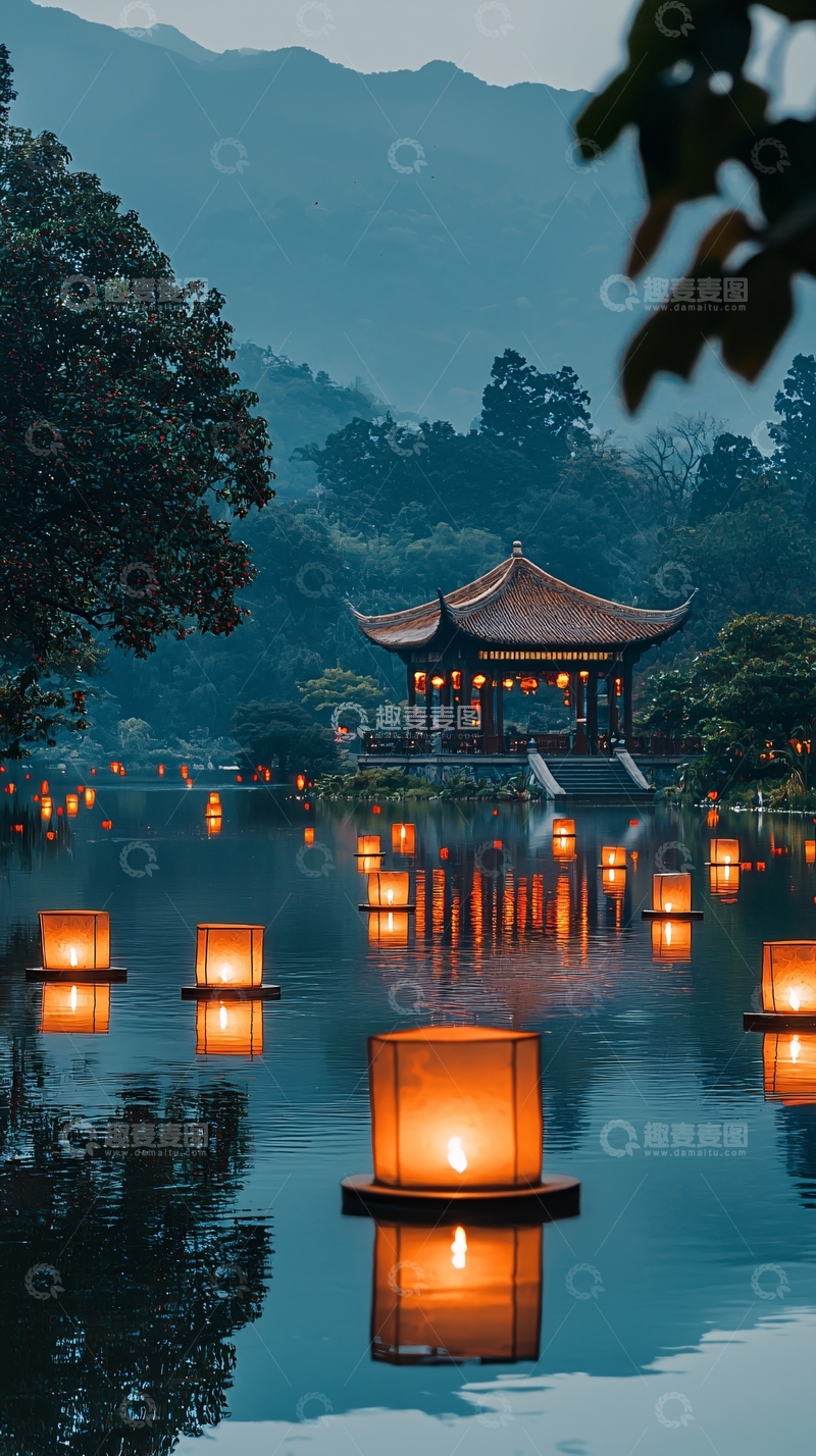 高清大图下载【趣麦麦图】水墨江南