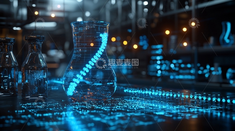 高清大图下载【趣麦麦图】实验室场景