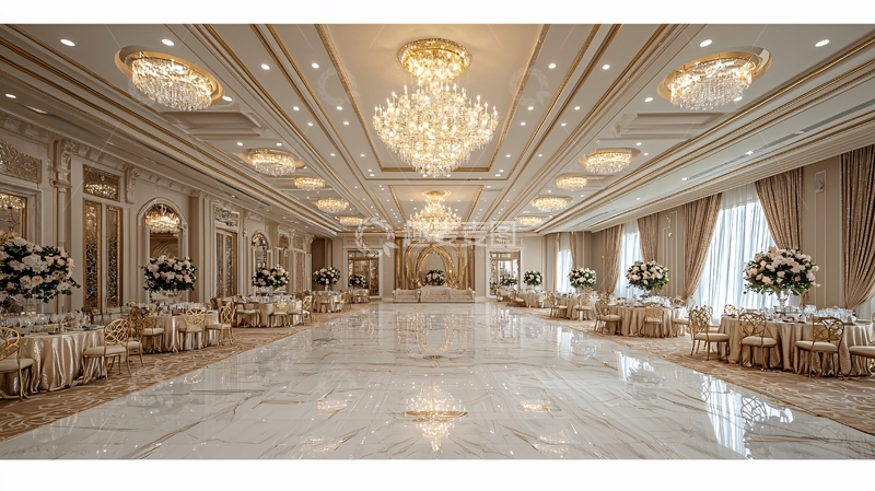 高清大图下载【趣麦麦图】豪华宴会厅