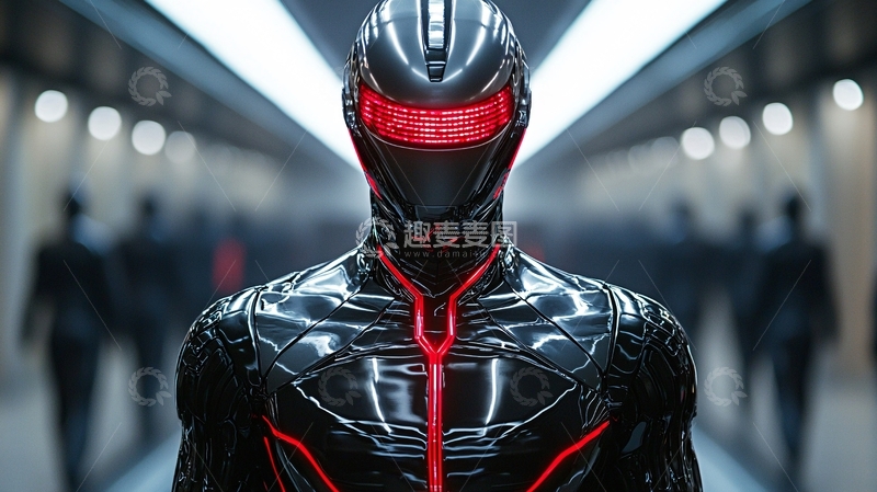 高清大图下载【趣麦麦图】未来战士