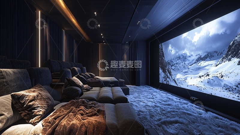 高清大图下载【趣麦麦图】家庭影院