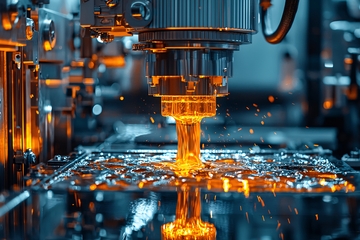 精密金属加工特写