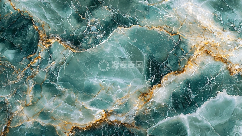 高清大图下载【趣麦麦图】碧绿色大理石纹理