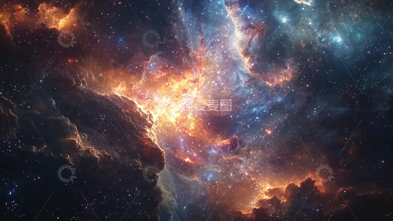高清大图下载【趣麦麦图】宇宙星云