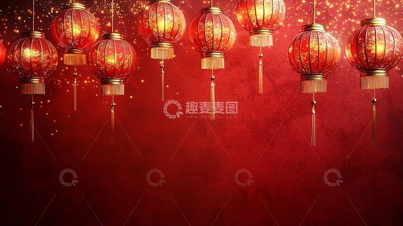 高清大图下载【趣麦麦图】红灯笼