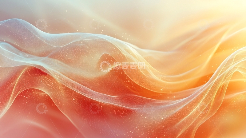 高清大图下载【趣麦麦图】轻柔飘逸的丝绸质感