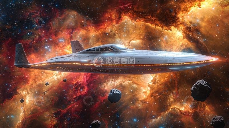 高清大图下载【趣麦麦图】宇宙飞船