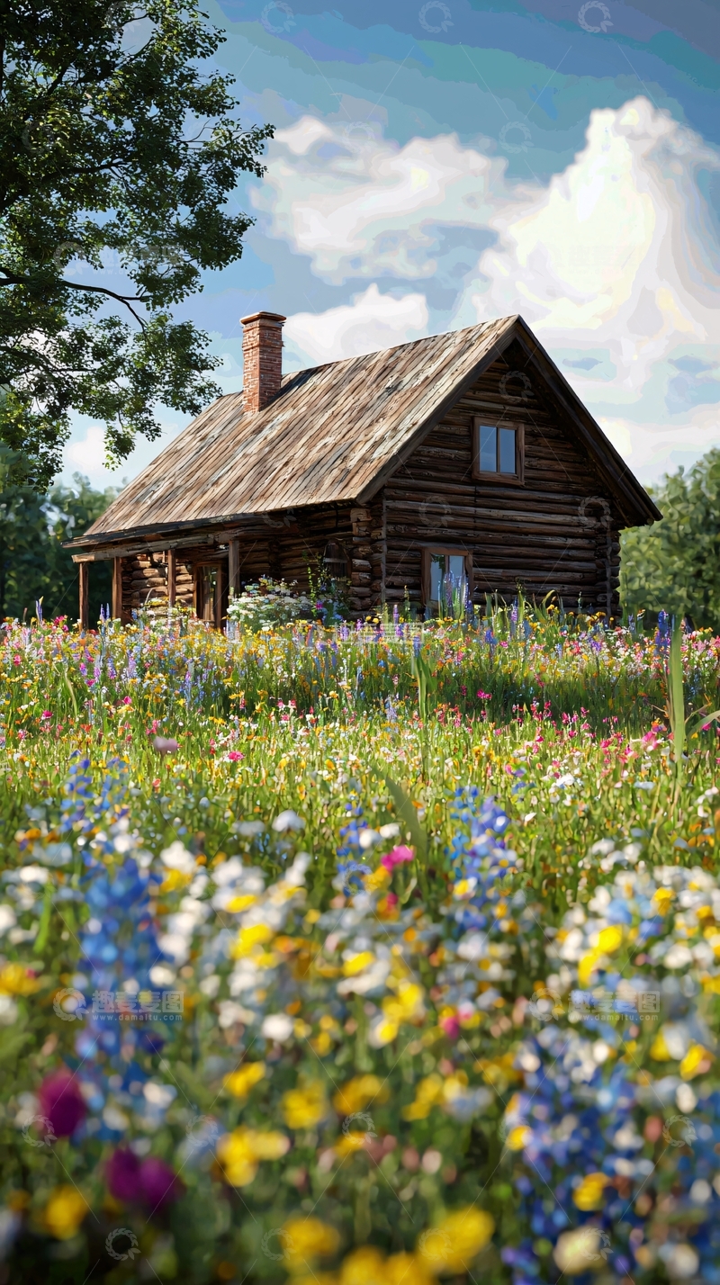 高清大图下载【趣麦麦图】木屋
