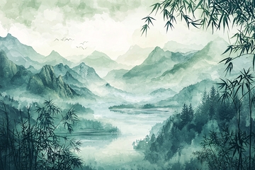 水墨山水画187