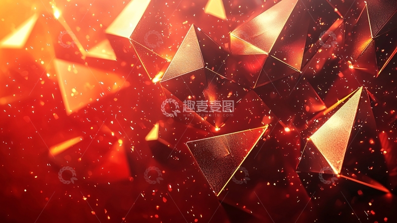 高清大图下载【趣麦麦图】抽象金字塔
