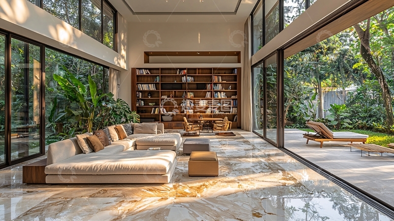 高清大图下载【趣麦麦图】现代简约客厅