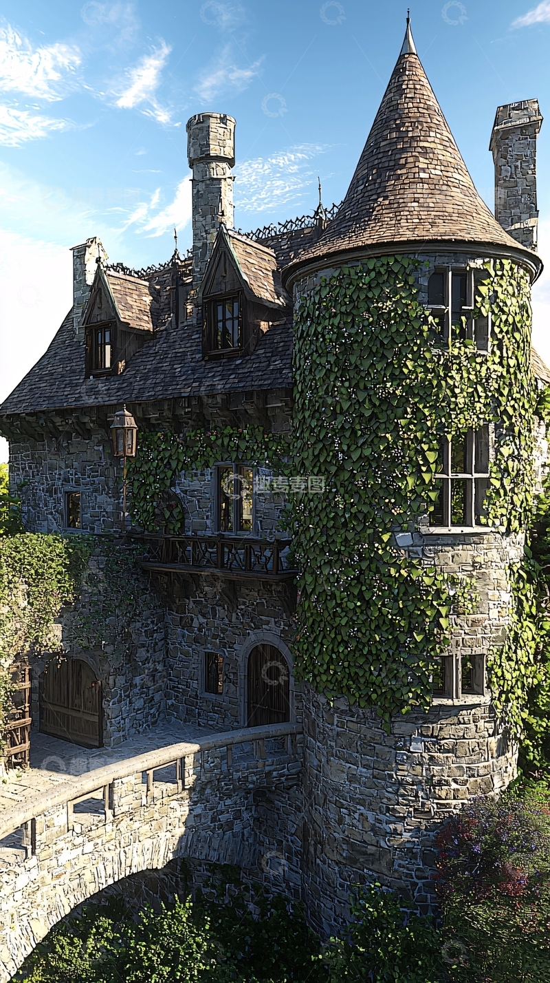 高清大图下载【趣麦麦图】古堡