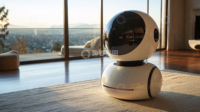高清大图下载【趣麦麦图】智能家居监控机器人