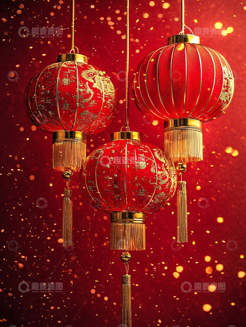 高清大图下载【趣麦麦图】红灯笼