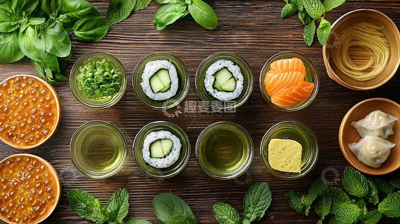 高清大图下载【趣麦麦图】日式料理美食摆拍