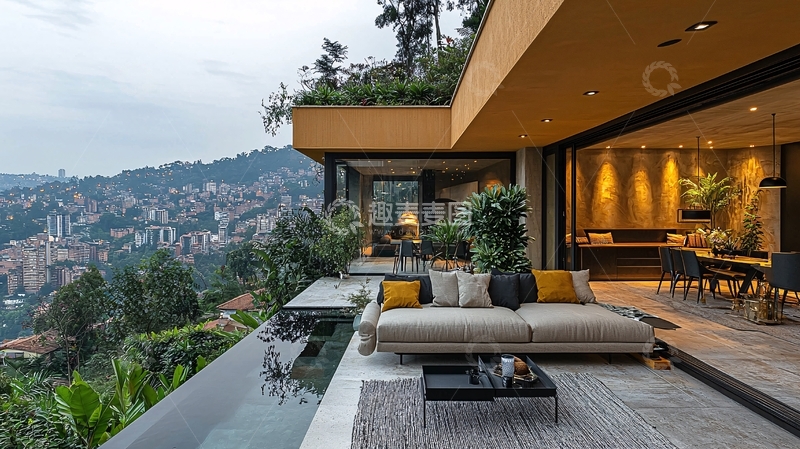高清大图下载【趣麦麦图】山顶别墅