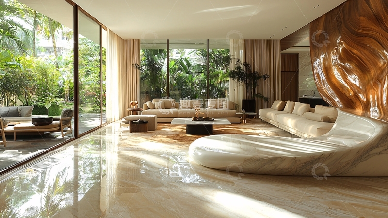 高清大图下载【趣麦麦图】现代简约客厅