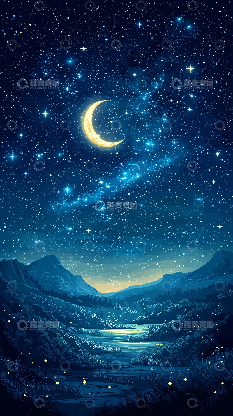 高清大图下载【趣麦麦图】星空