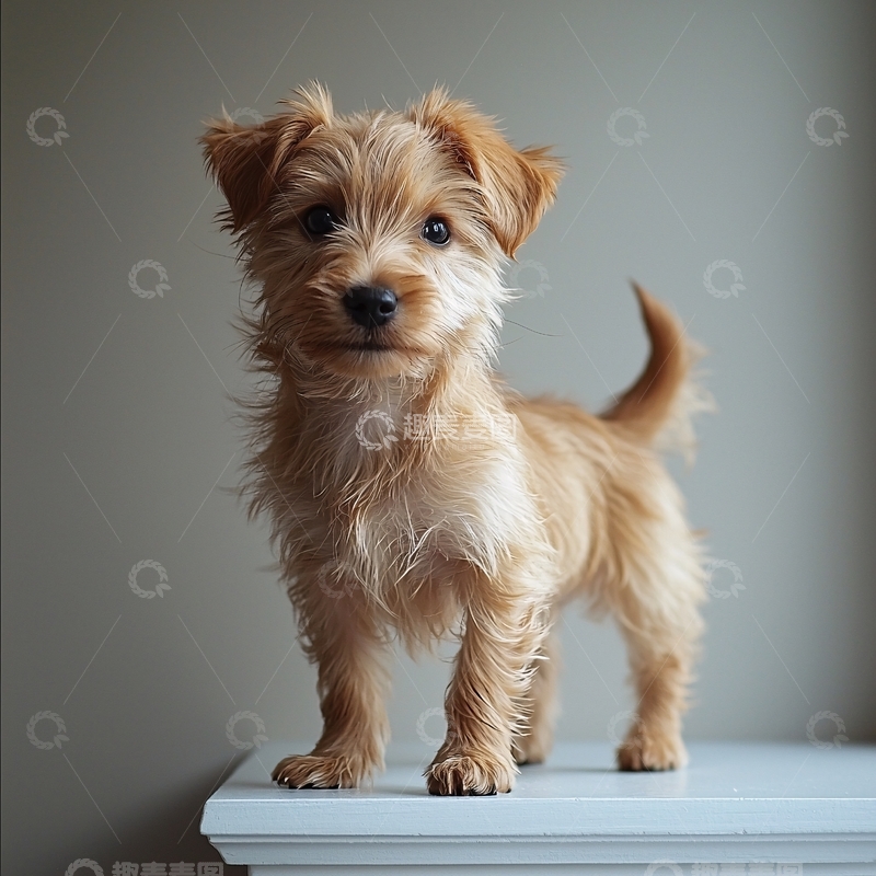 高清大图下载【趣麦麦图】可爱的小狗