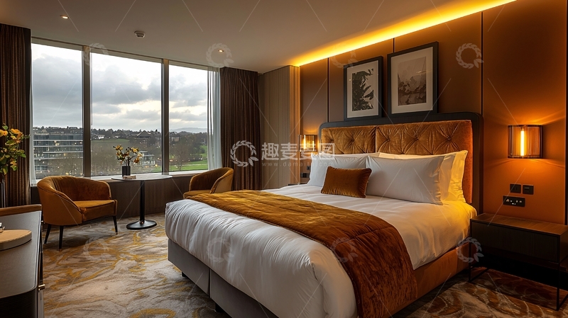 高清大图下载【趣麦麦图】酒店套房
