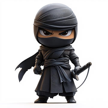 暗黑系Q版忍者