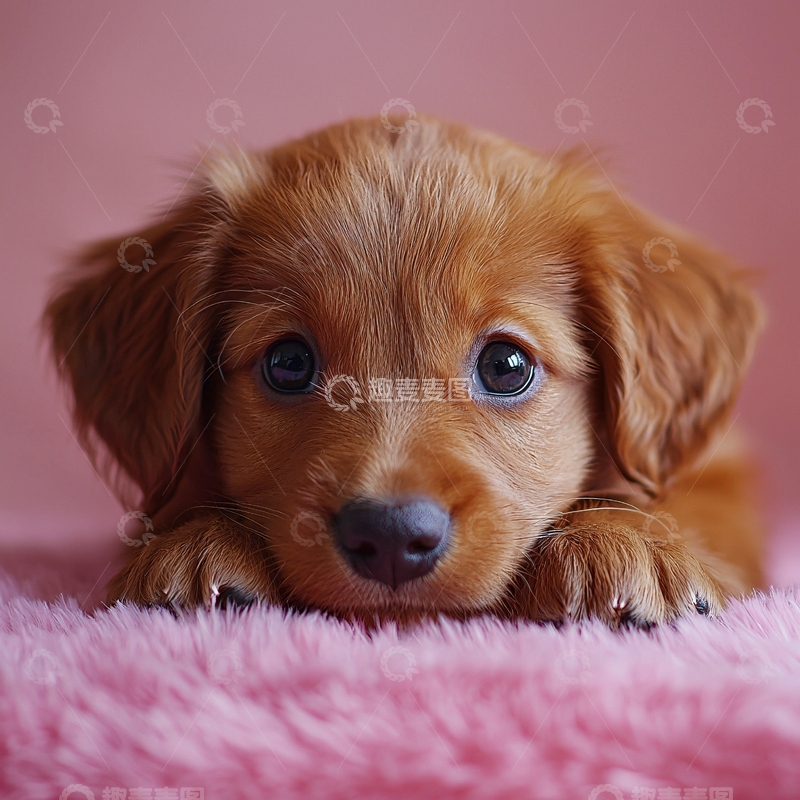 高清大图下载【趣麦麦图】可爱的小狗