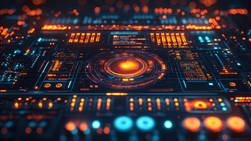 未来科技控制面板